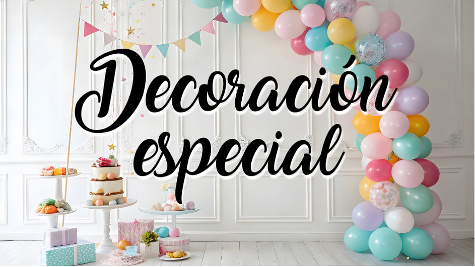 Decoración fiesta