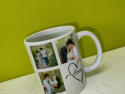 taza personalizada collage
