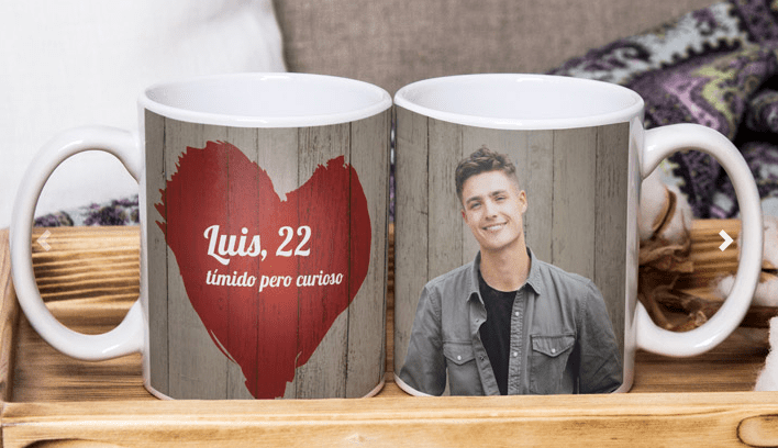 taza personalizada first dates