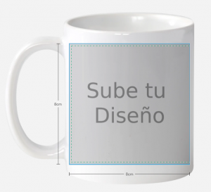taza personalizada collage