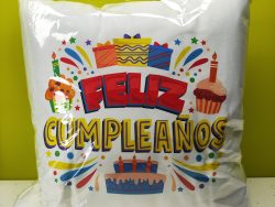 Cojín cumpleaños