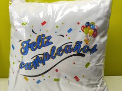 Cojín cumpleaños