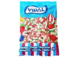 Bolsa 1kg mini tajadas sandia vidal