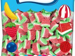 Bolsas 1kg tajadas sandia azúcar