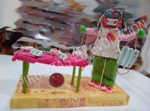 Tarta gominolas enfermera