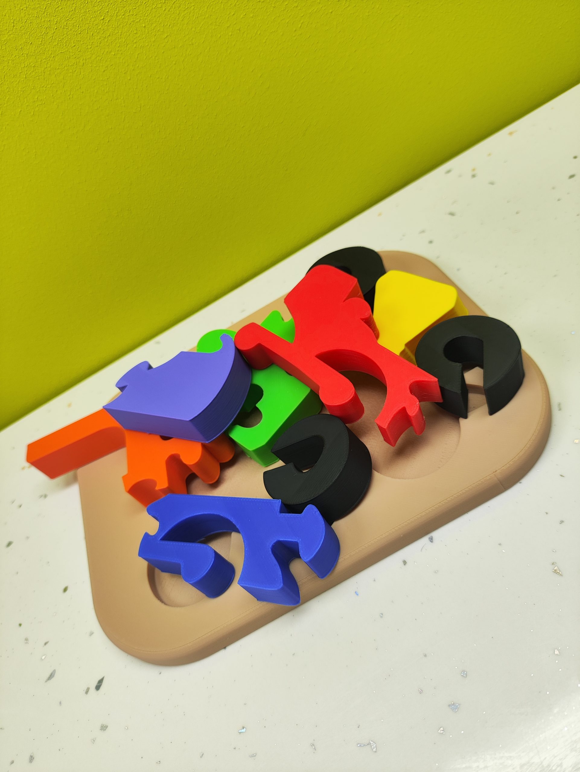 Puzzle 3D Interactivo: Tren Educativo. - Imagen 4