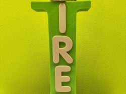 Inicial Personalizada con Erizo Durmiente