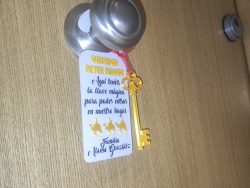 Colgador de puerta y Llave Mágica Reyes Magos 3D