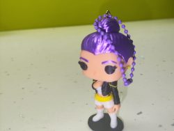 Llavero Rumi KPop Demon Hunters – ¡Estilo Funko Pop!