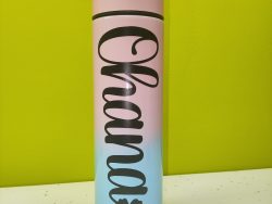 Termo inteligente Stitch con pantalla táctil de temperatura y vinilo degradado